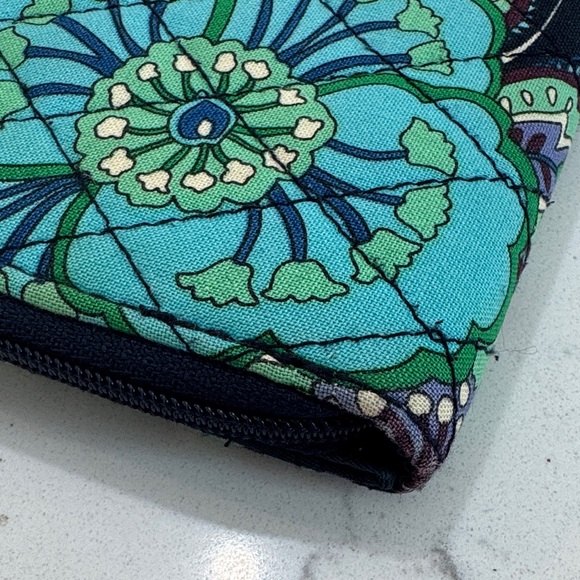 Vera Bradley Navy Blue Wallet - Picture 7 of 8